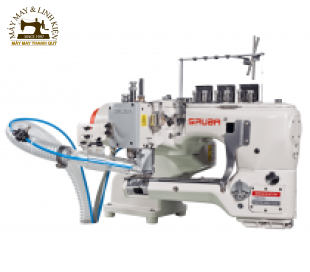 MÁY VIỀN CHẮP 4 KIM 6 CHỈ SIRUBA D007S-452-02-ET/AW1