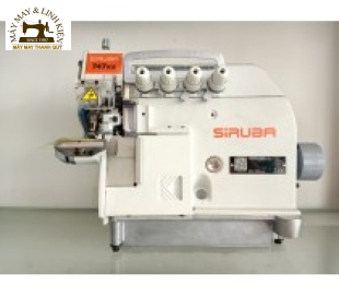 MÁY VẮT SỔ 2 KIM 4 CHỈ ĐẦU NHỎ SIRUBA 747KS