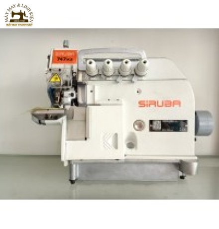 MÁY VẮT SỔ 2 KIM 4 CHỈ ĐẦU NHỎ SIRUBA 747KS